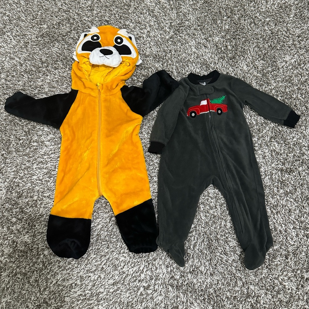 Baby boy fleece sleep and play 6-9 months